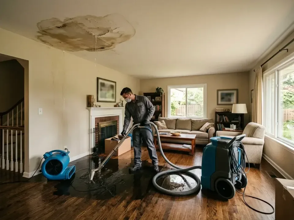 attic-pipe-burst-ceiling-drip-008 — frequently asked questions, Water Damage Restoration & Carpet Care in Elkton, MD